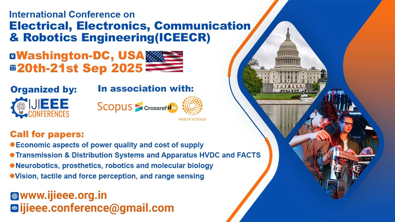 Electrical, Electronics, Communication & Robotics Engineering Conference in USA